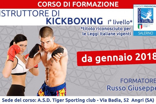 Corso di Formazione Kick Boxing I Livello