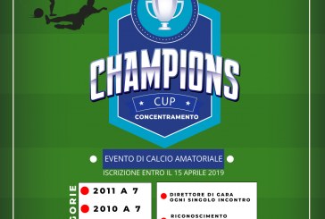 Calcio – Champions Cup – Concentramento solo il mese di Maggio.Opes Salerno