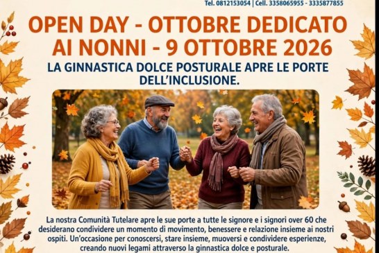 Open Day Ginnastica Dolce Posturale Inclusiva